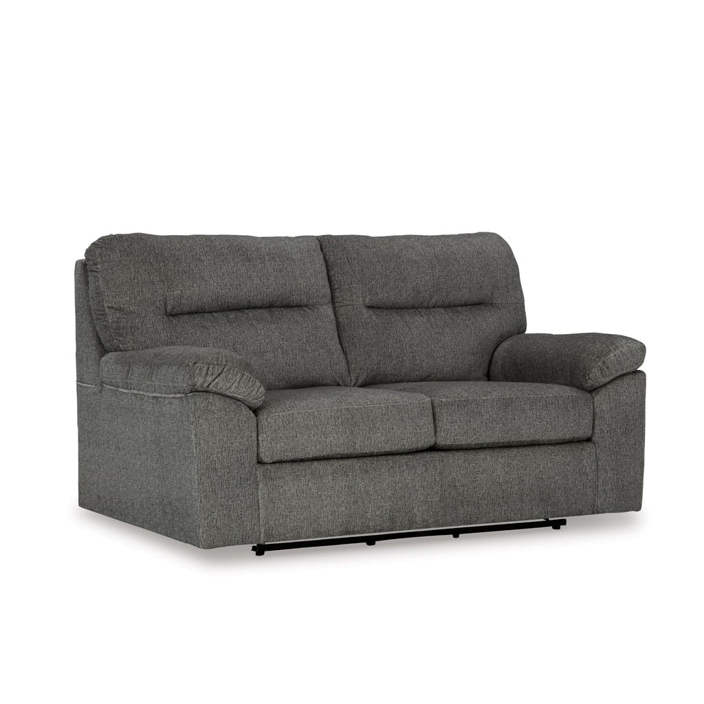 Light Gray Glider Loveseat O4419