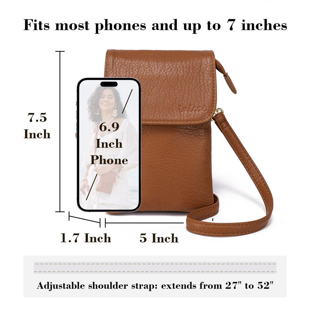 Small Vegan Leather Crossbody Bag D51059