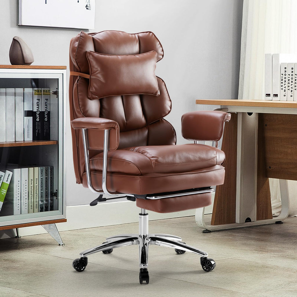 Ergonomic PU Leather Office Chair R69961