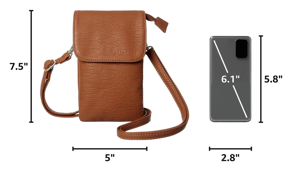 Small Vegan Leather Crossbody Bag D51059