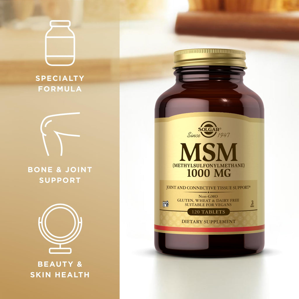 MSM 1000 mg 120 Tablets R6758
