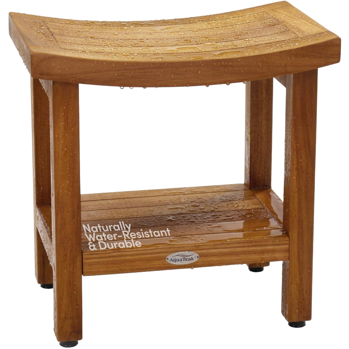 18" Teak Shower Bench S382