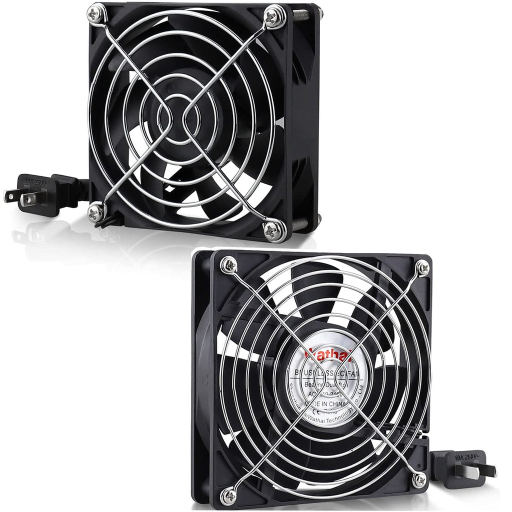 80mm 120mm AC Cooling Fan 2 Pack U598450