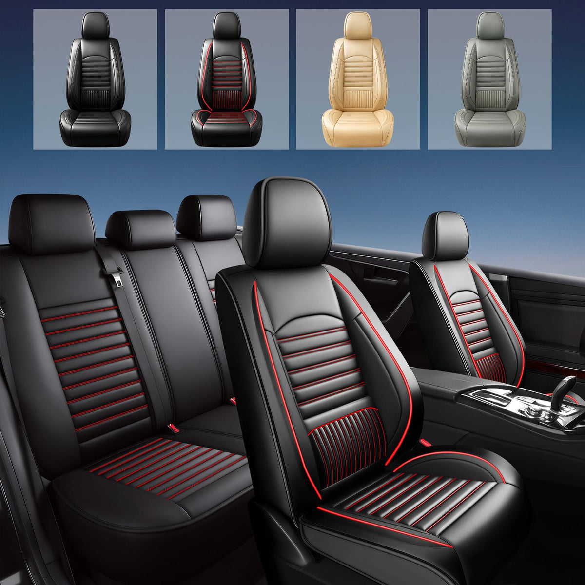 Car Seat Covers Full Set 5 Seat M443
