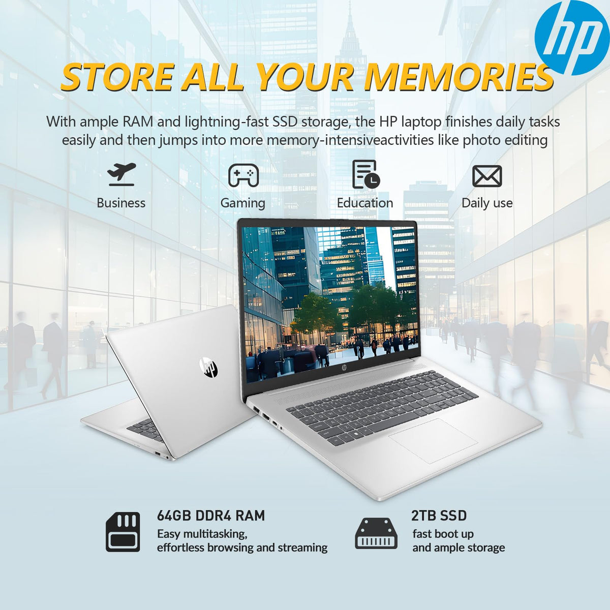 17.3" Touchscreen Laptop, 64GB RAM 2TB SSD B807251
