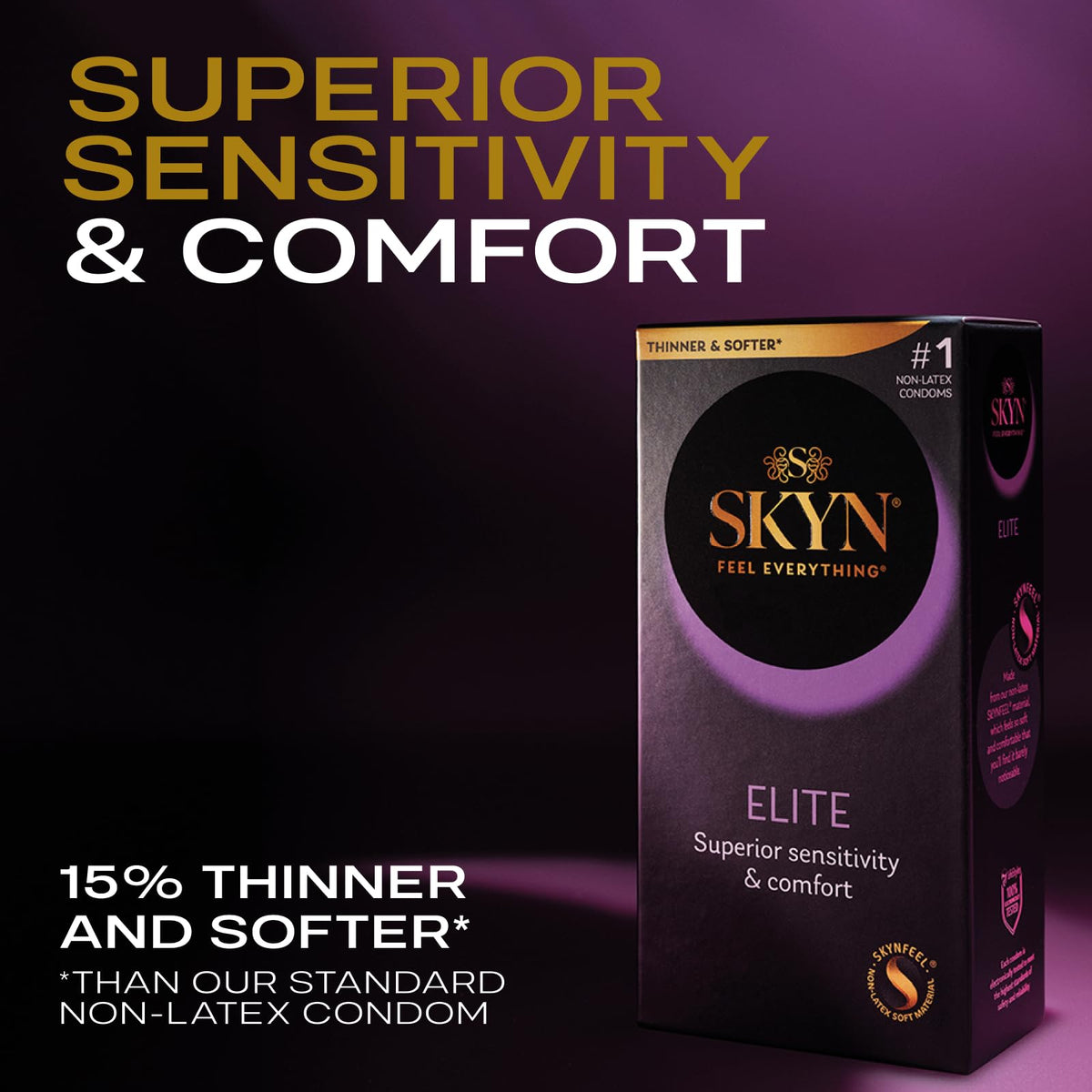 10 Count Ultra-Thin Lubricated Latex-Free Condoms H7258