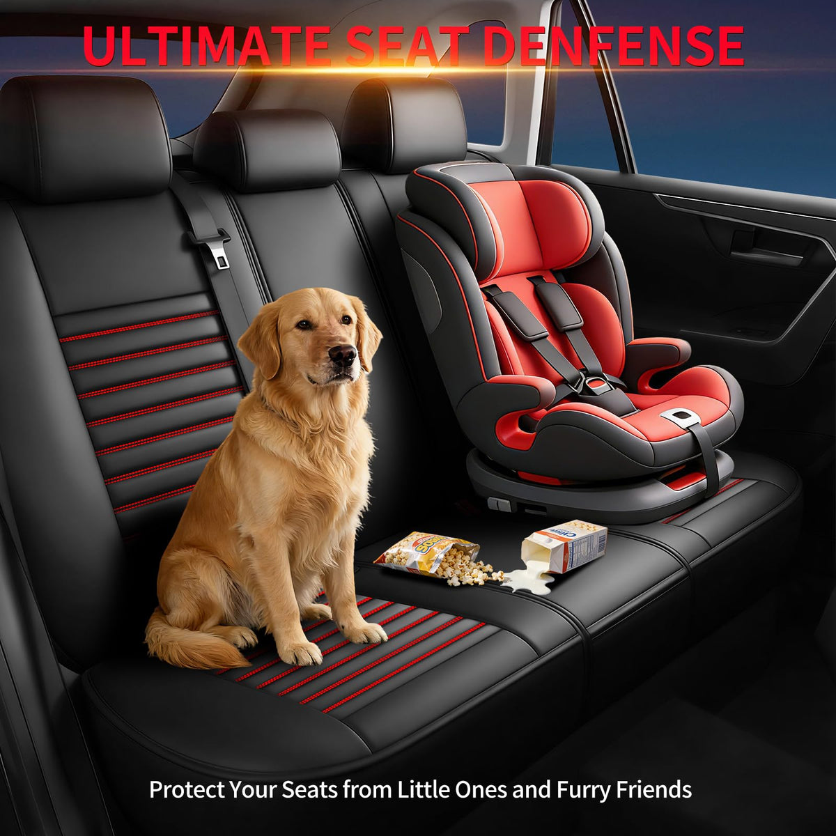 Car Seat Covers Full Set 5 Seat M443