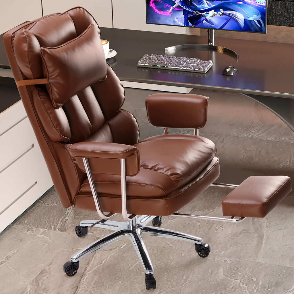 Ergonomic PU Leather Office Chair R69961