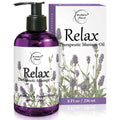 Lavender Peppermint Marjoram Body Massage Oil 8oz Y814