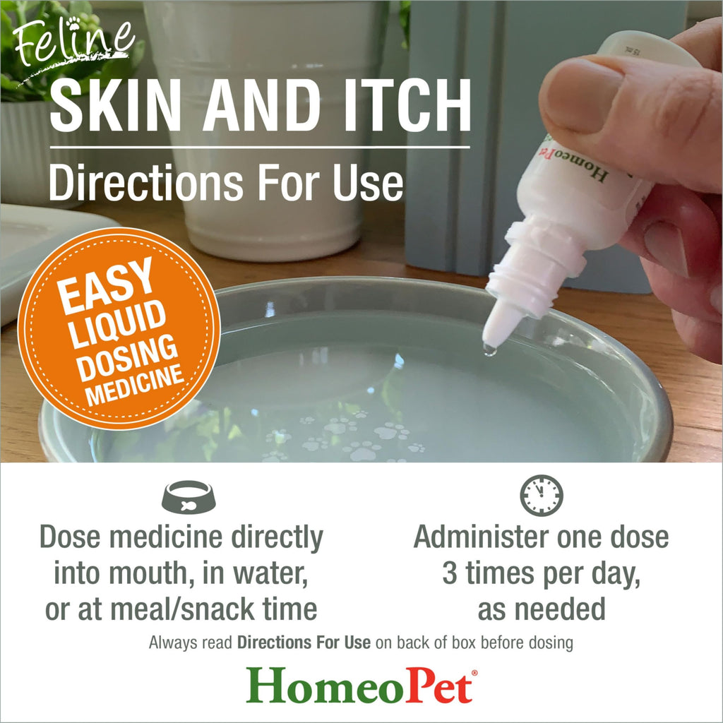Feline Skin and Itch Supplement 15 Milliliters K688
