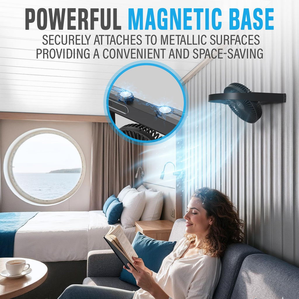 Magnetic Fan with Remote Control U75013