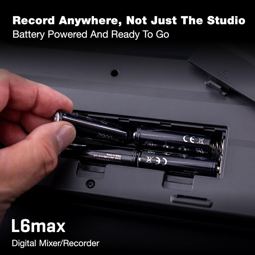 LiveTrak L6max Mixer/Recorder V4332