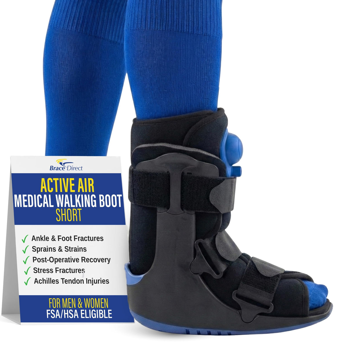 Lightweight Pneumatic Walking Boot I2120