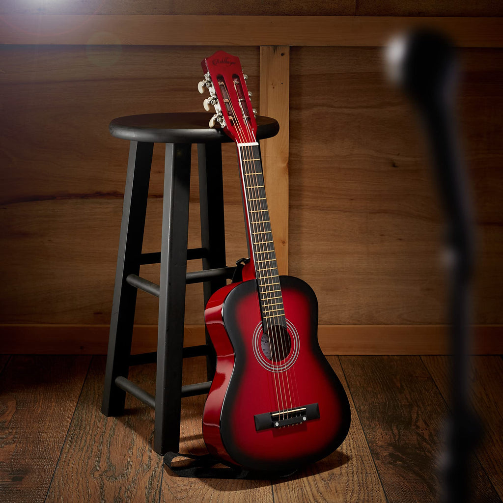 30-inch Kids Acoustic Guitar Beginner Kit with Gig Bag I865