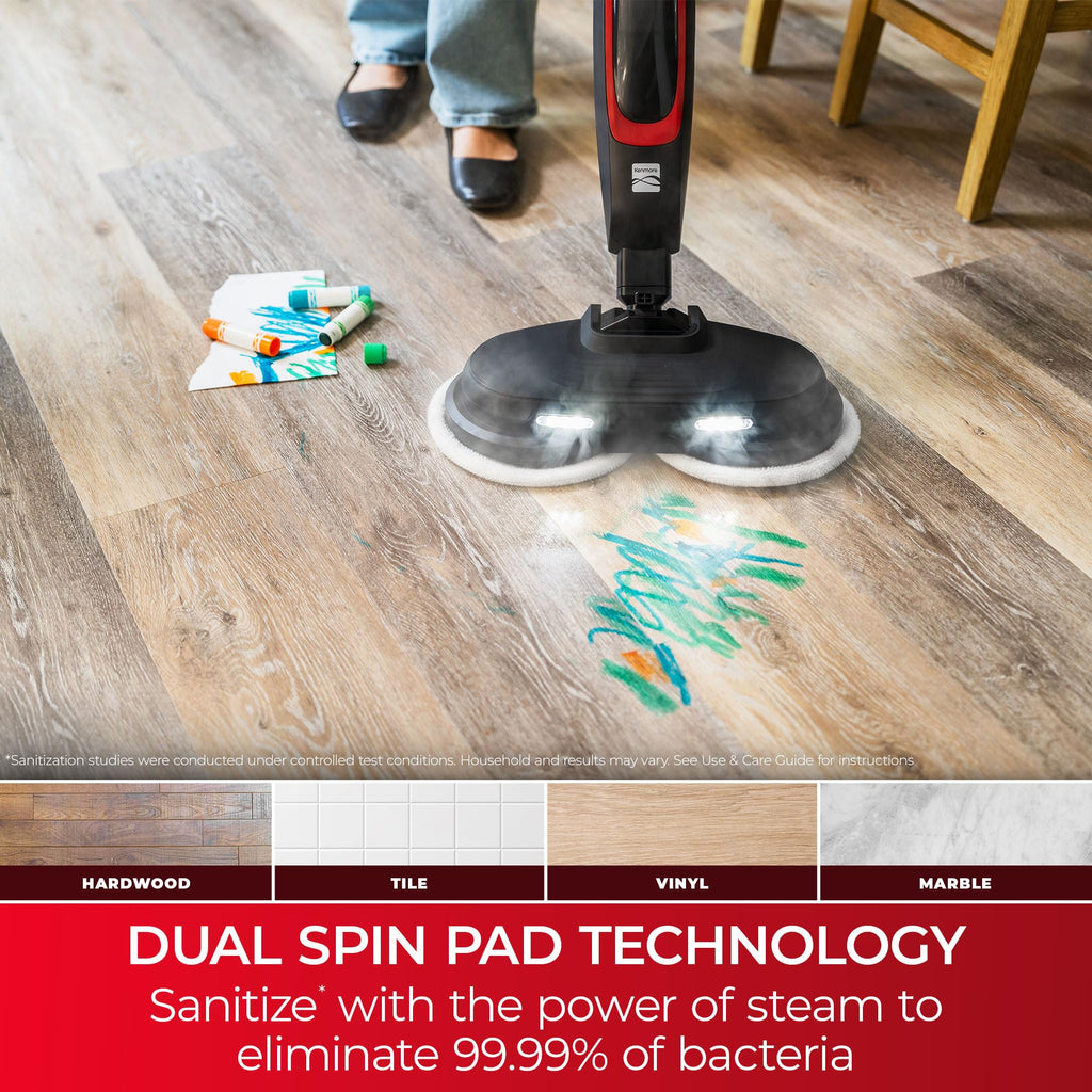 Corded Steam Spin Mop M3273