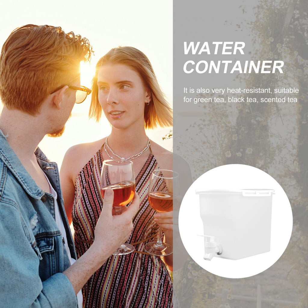 Water Jug with Faucet Large-capacity PP Pitcher O89870