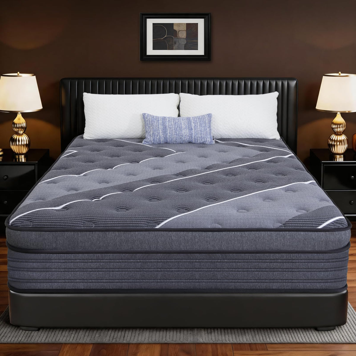 12 Inch Cooling Gel Memory Foam Hybrid Mattress M733