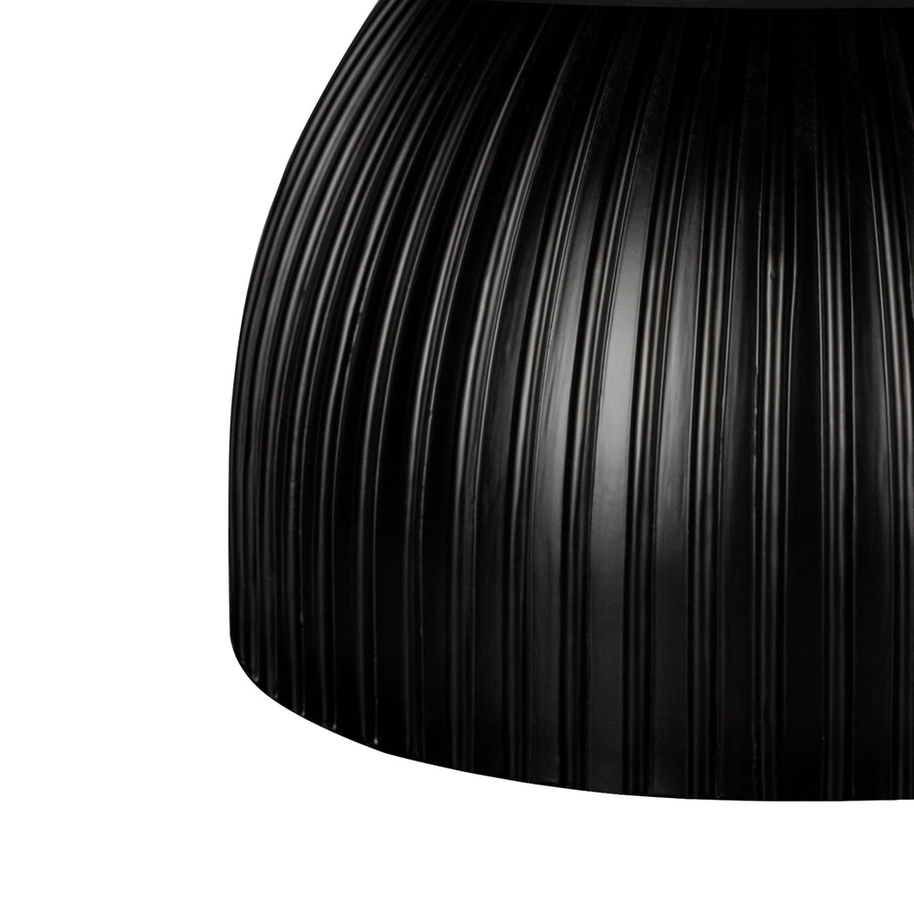 Black Round Drum Coffee Table X329434