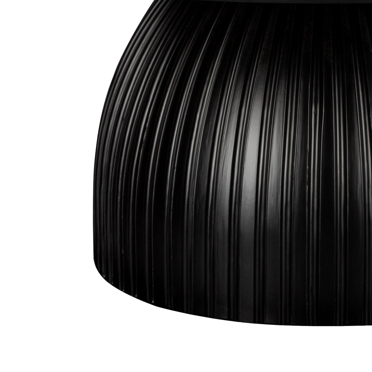Black Round Drum Coffee Table X329434