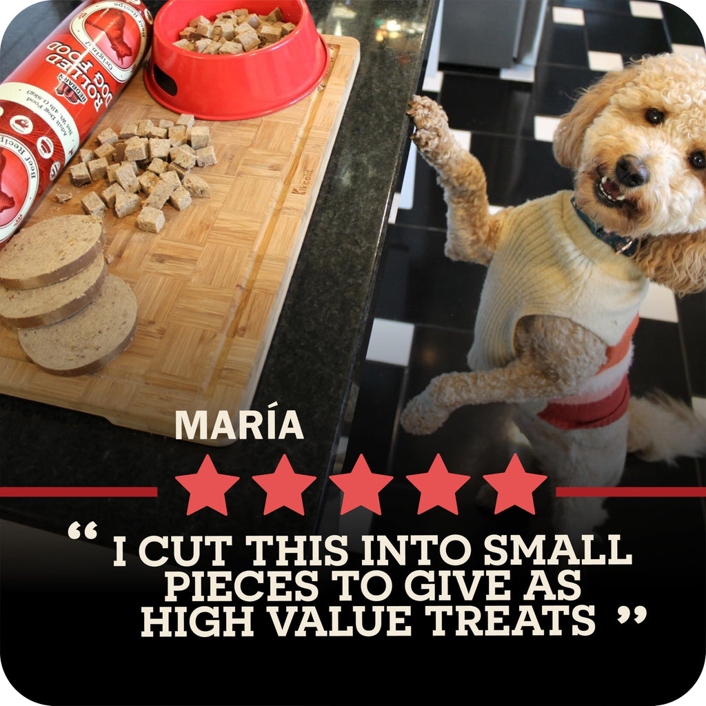 Grain Free Beef Dog Food 3 lb 10 Rolls Y330