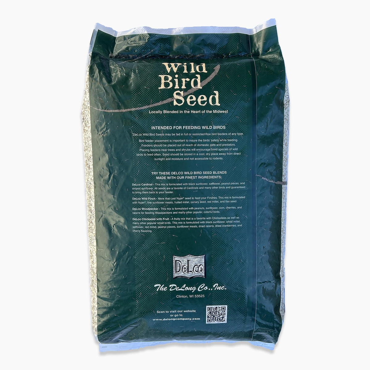 Safflower Wild Bird Seed 20 lb Bag B1592