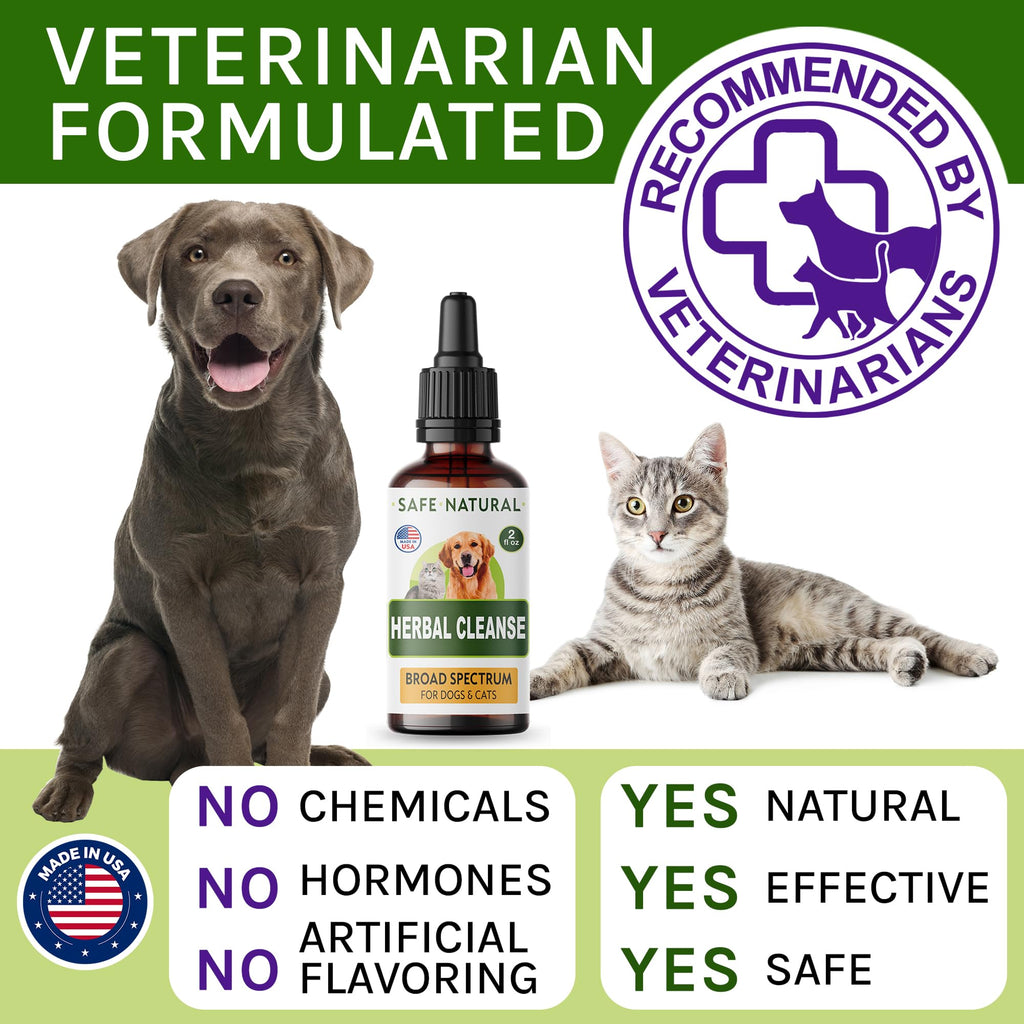 Herbal Cleanse for Cats and Dogs 2.0FlOz A5463
