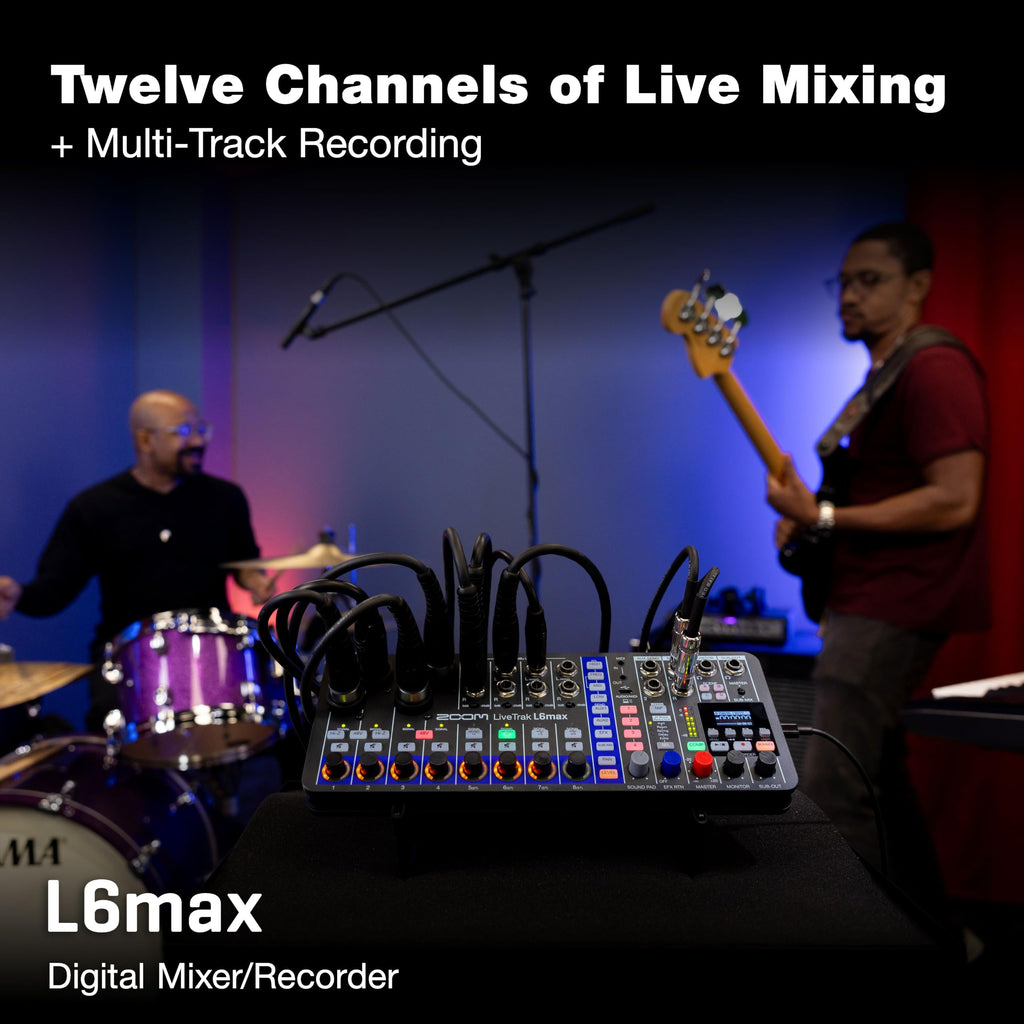LiveTrak L6max Mixer/Recorder V4332
