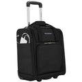 16" Underseat Carry-On Luggage with USB/USB-C Ports, Black Q115