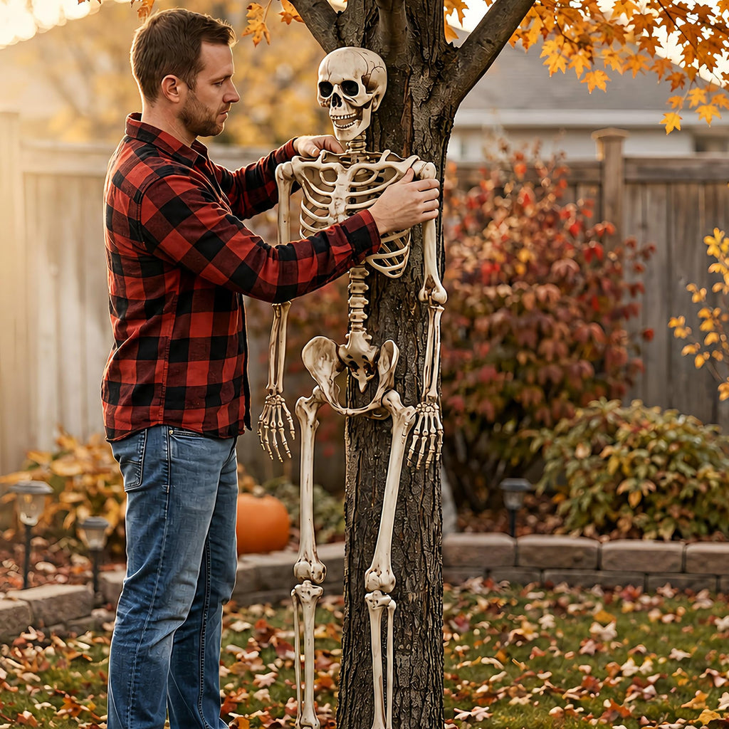 5.4 Ft Life Size Posable Skeleton J97026