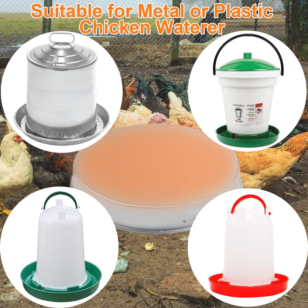 Heated Chicken Waterer 5 Gallon 125W Q8384