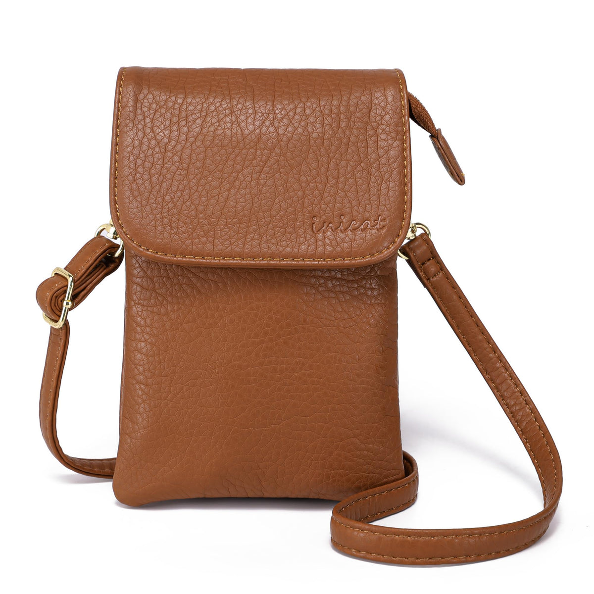 Small Vegan Leather Crossbody Bag D51059