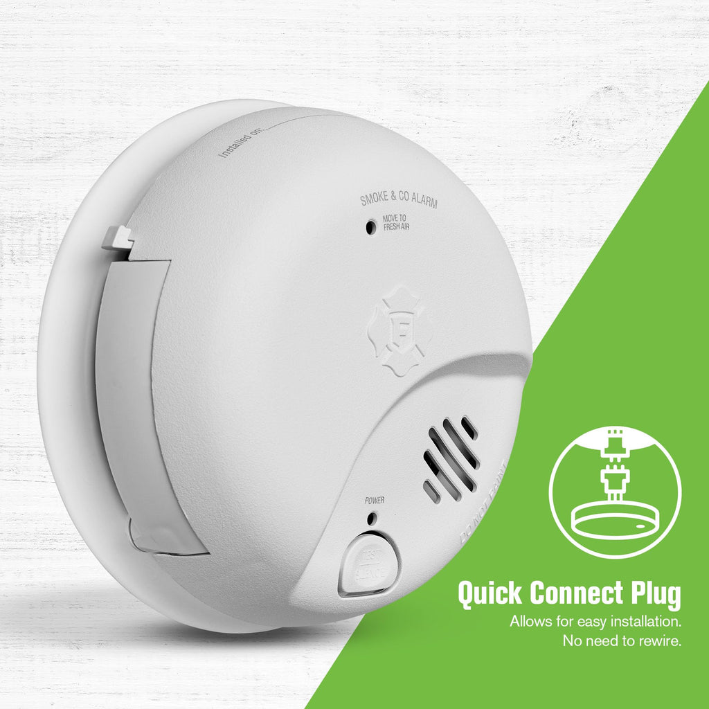 Hardwire Combination Smoke & Carbon Monoxide Alarm B8395