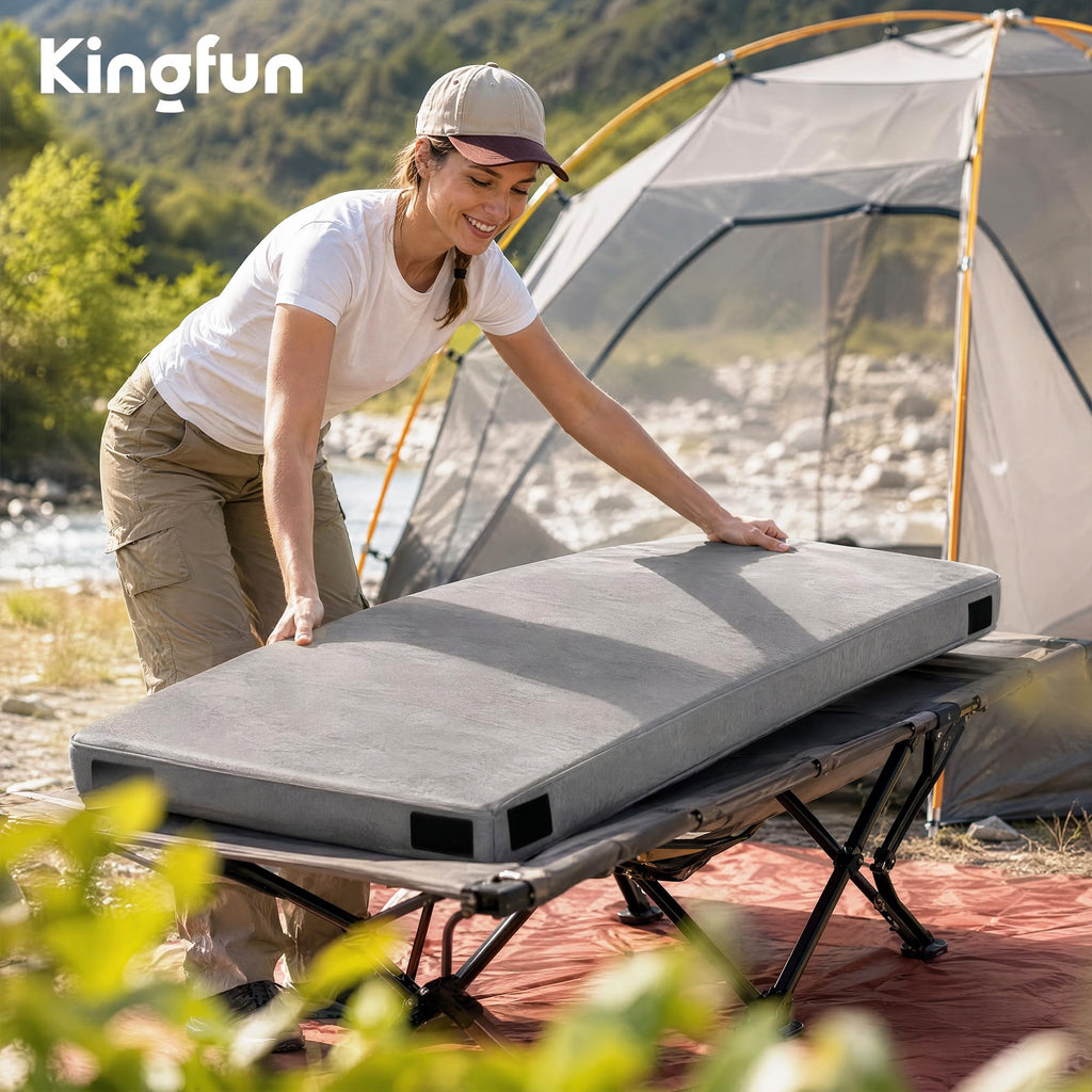 3 Inch Memory Foam Camping Mattress Pad L377