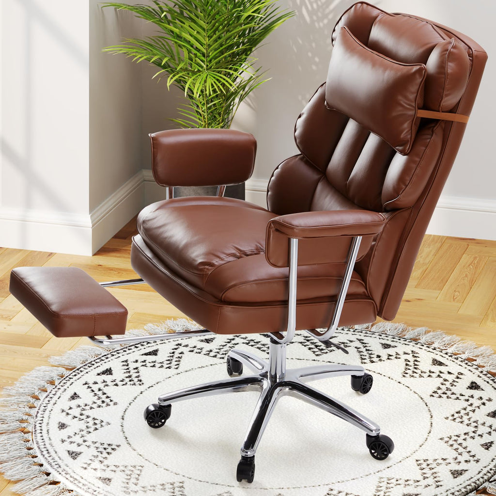 Ergonomic PU Leather Office Chair R69961