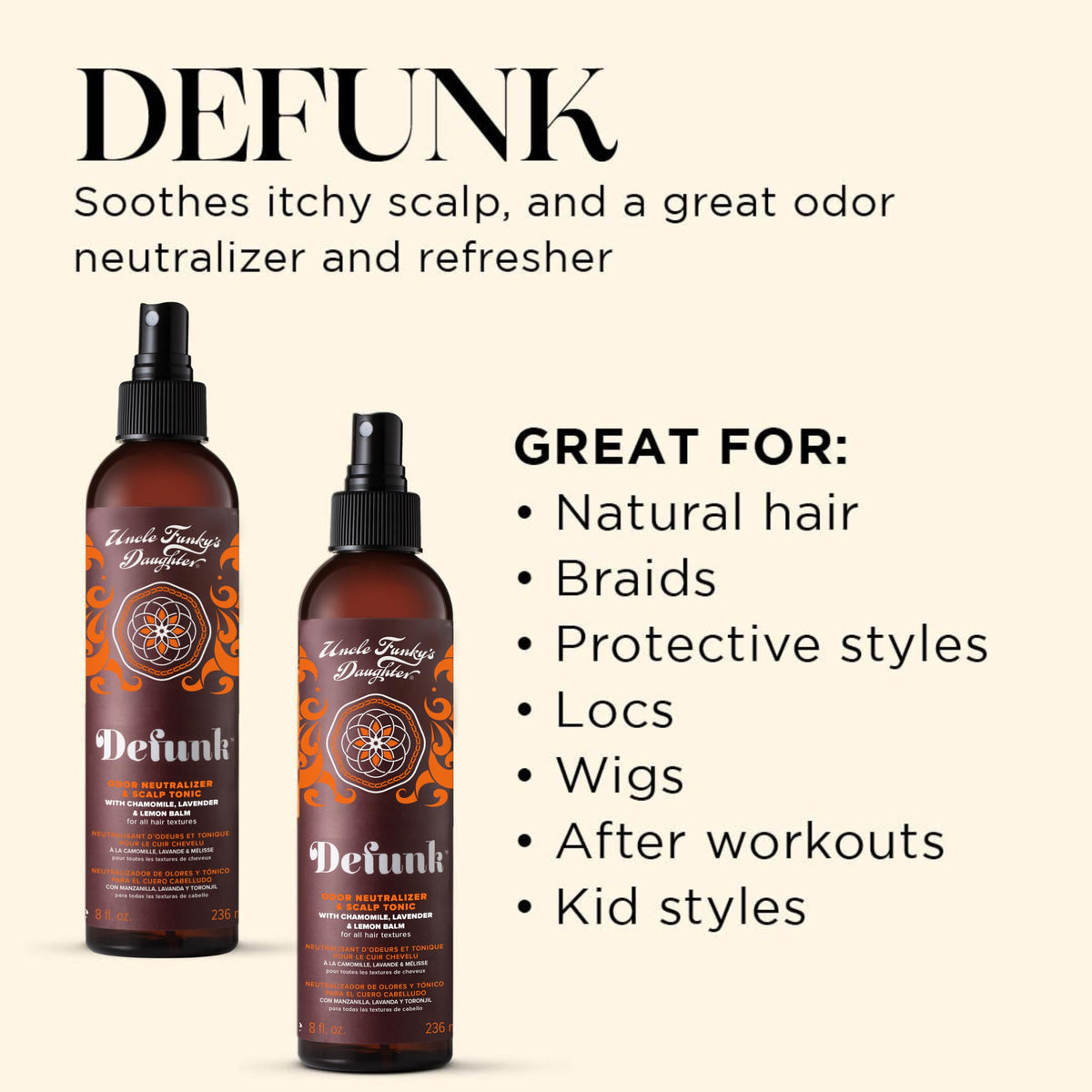 8 oz Hair Odor Neutralizing Tonic V397