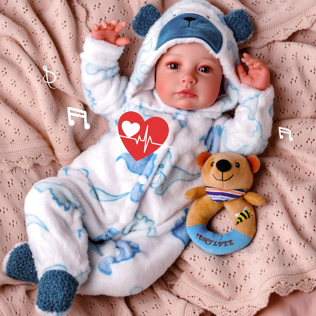 Reborn Baby Dolls with Breathing, Heartbeat, Coos & Conversation P849535