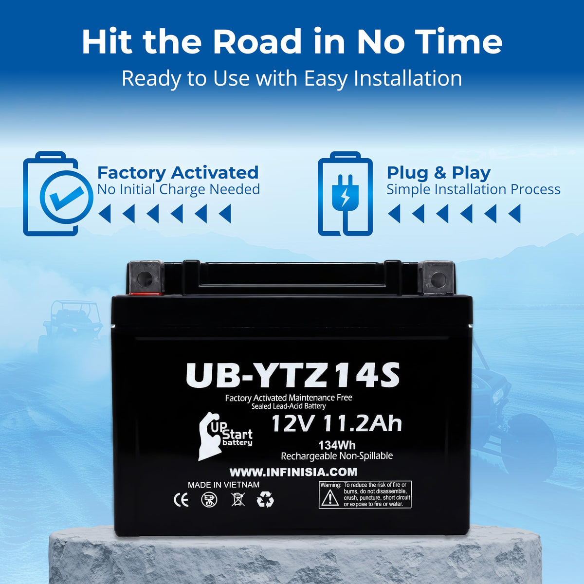 12V 11.2Ah Battery Y969449