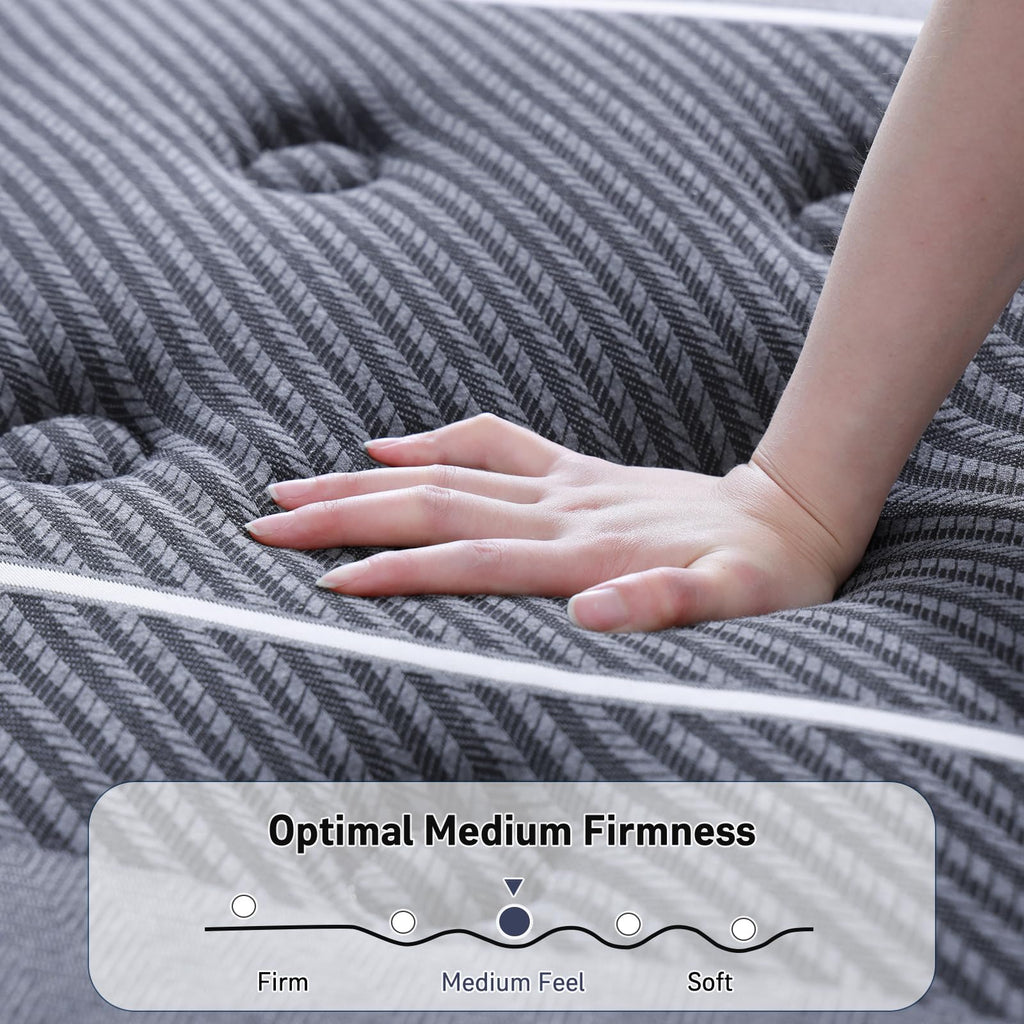 12 Inch Cooling Gel Memory Foam Hybrid Mattress M733
