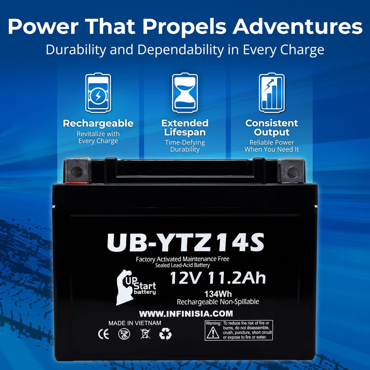 12V 11.2Ah Battery Y969449