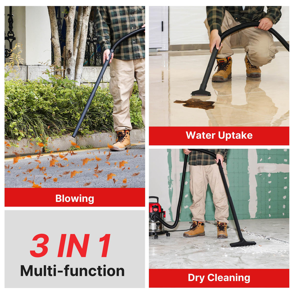 3 Gallon Wet/Dry Vacuum with Blower X726169