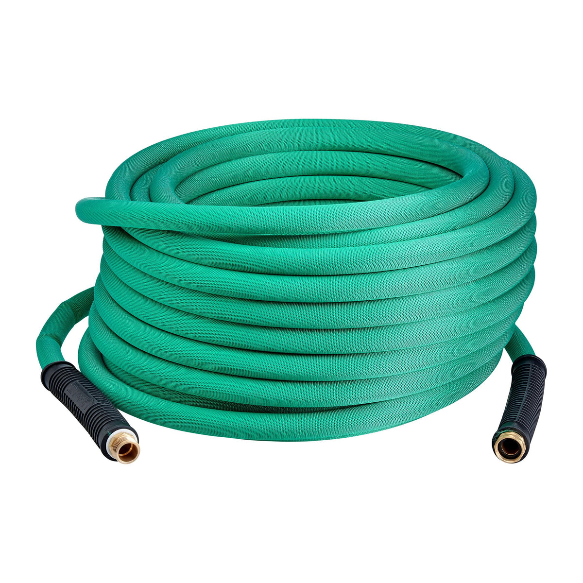 Heavy-Duty 3/4 Inch x 100 ft Green Garden Hose K9368