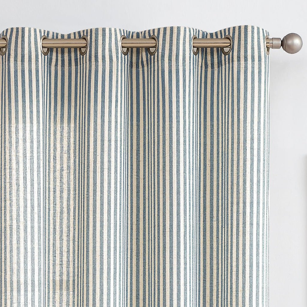 Linen Striped Curtains C3580