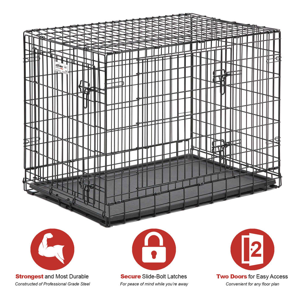 36-Inch Double Door Dog Crate W525836